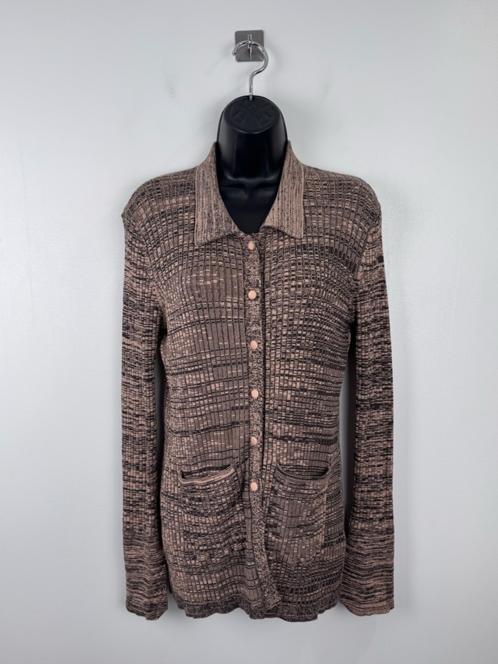 Live The Process‎ Women Marled Cardigan Size Large